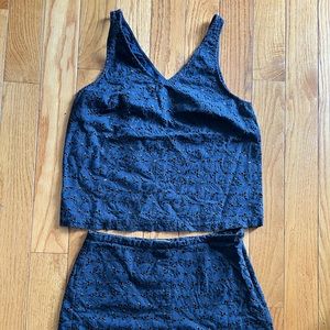A New Day - Target - Adorable Eyelet Cotton Tank-Shorts